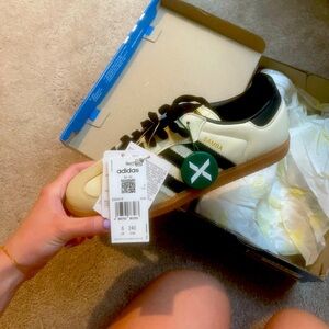 Adidas Samba OG Cream & White Sand Strata 7.5
